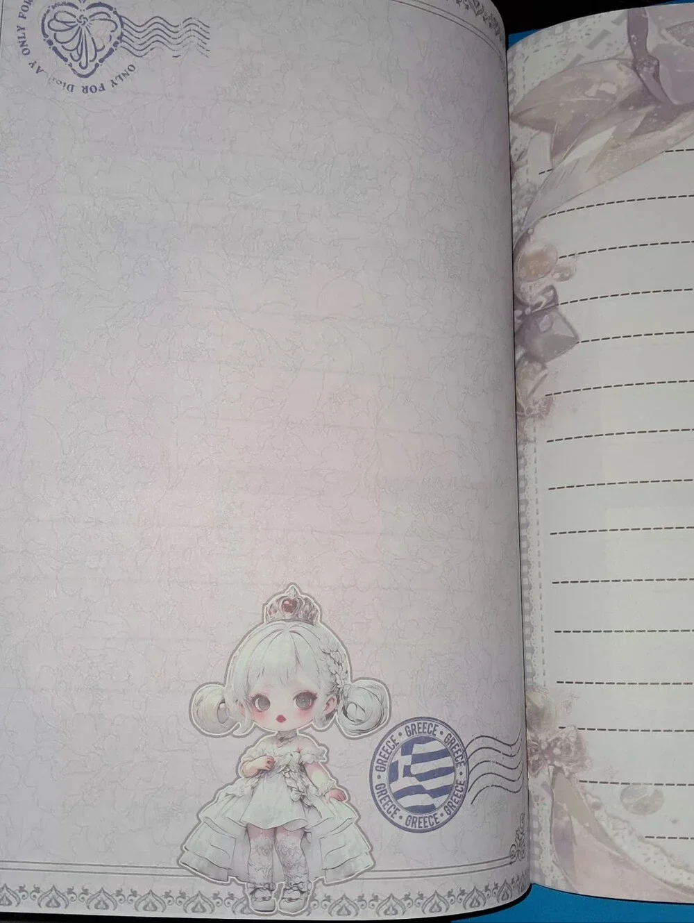 New! A4 Size Skullpanda Soft Cover Leather Like Notebook.